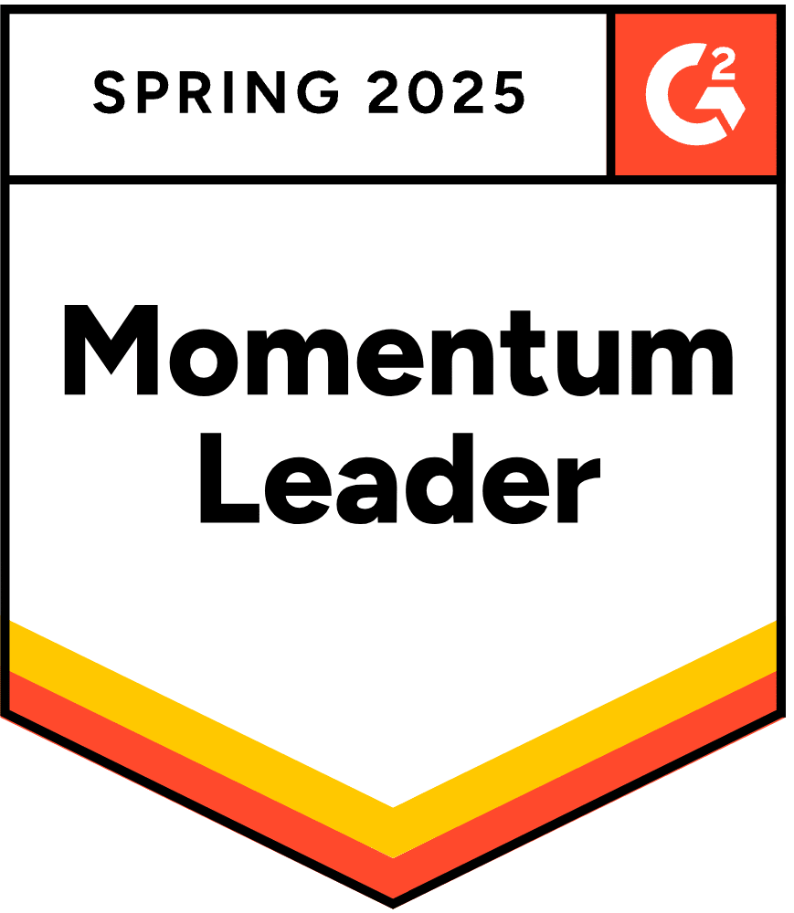 G2 Momentum Leader · Spring 2025