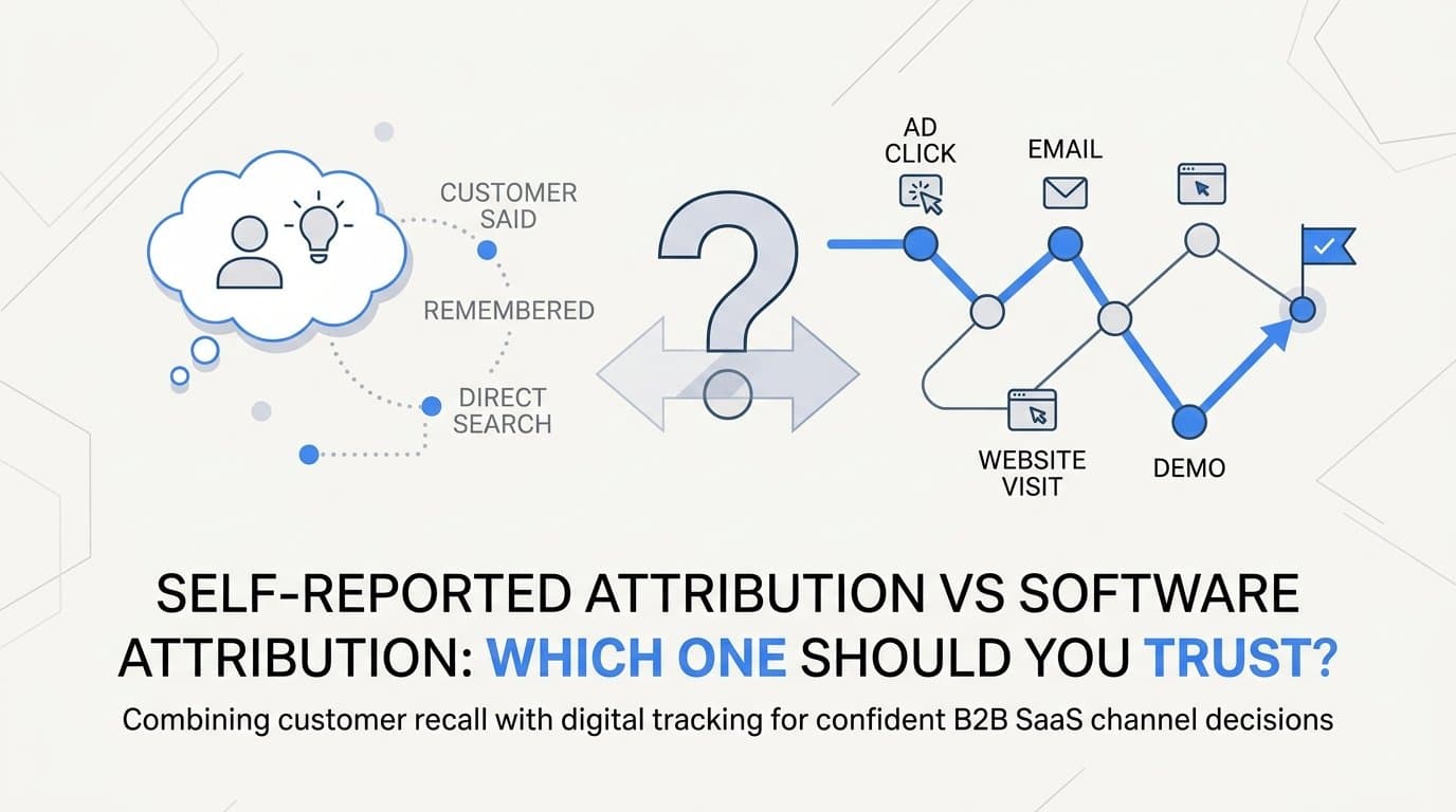 Self-Reported Attribution vs Software Attribution: Which One Should You Trust?