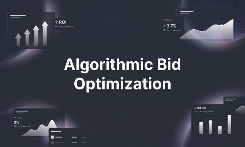 Algorithmic Bid Optimization: How It Works and Why It Matters for B2B SaaS Marketers