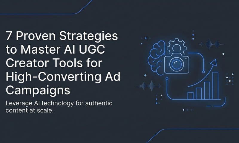 7 Proven Strategies to Master AI UGC Creator Tools for High-Converting Ad Campaigns