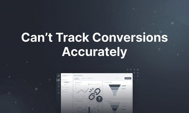 Why You Can't Track Conversions Accurately (And How to Fix It)