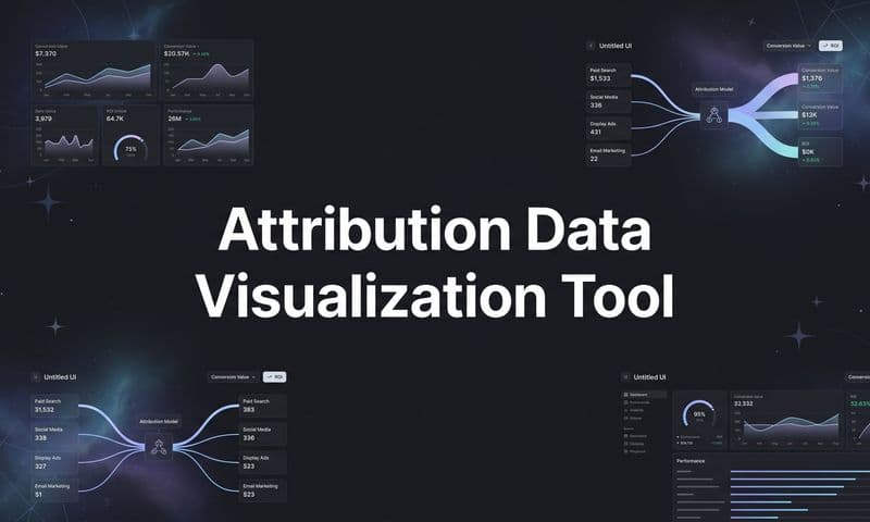 Attribution Data Visualization Tool: How to See Your Marketing Performance Clearly