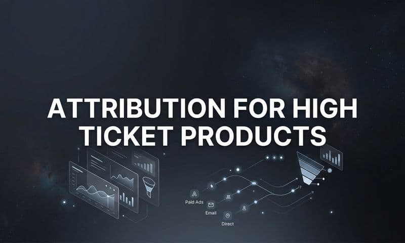 Attribution for High Ticket Products: How to Track Long Sales Cycles and Prove Marketing ROI