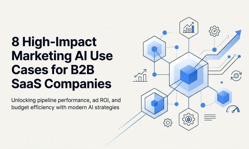 8 High-Impact Marketing AI Use Cases for B2B SaaS Companies