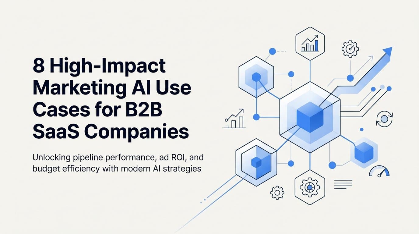8 High-Impact Marketing AI Use Cases for B2B SaaS Companies