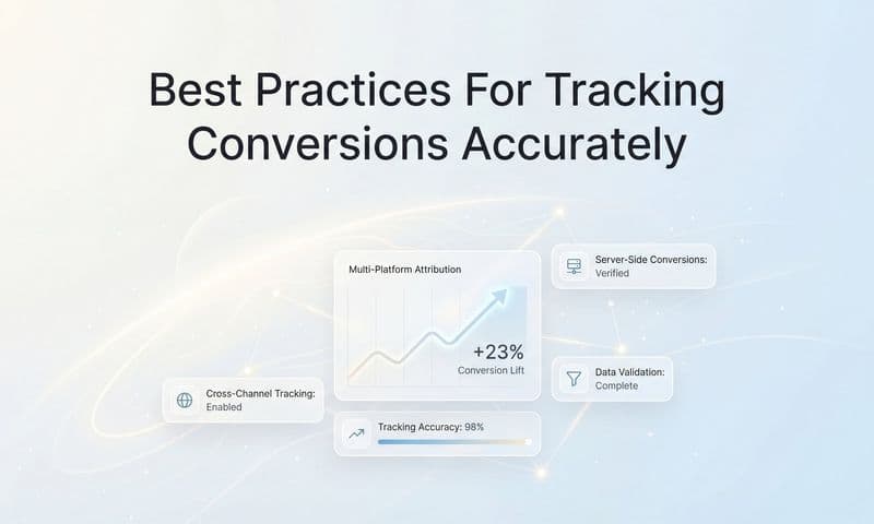 8 Best Practices for Tracking Conversions Accurately in 2026