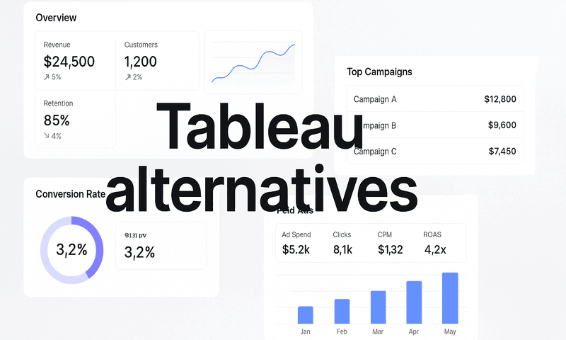 Discover 7 Top Tableau Alternatives To Enhance Your Data Visualization