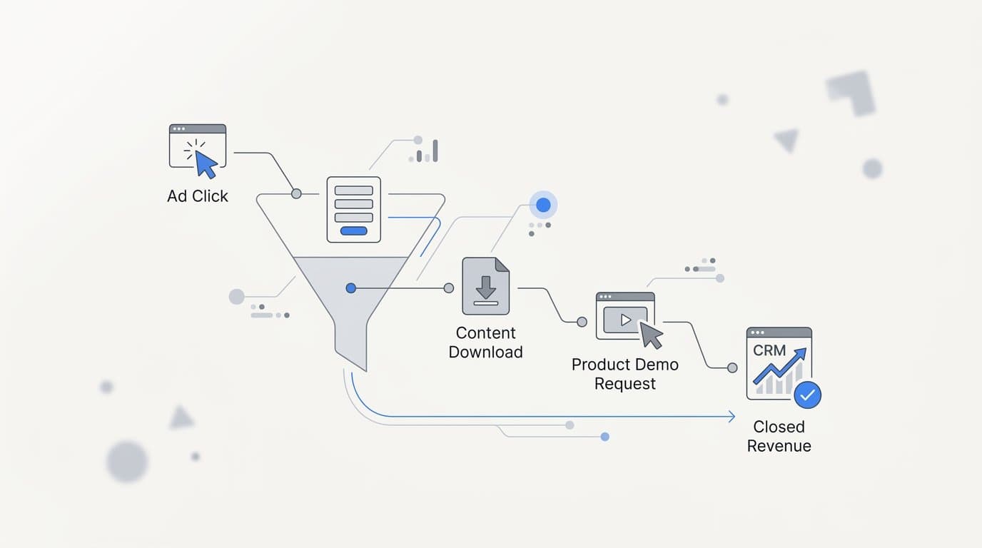 Full Funnel Attribution for SaaS: How to Track Every Stage from Ad Click to Closed Revenue