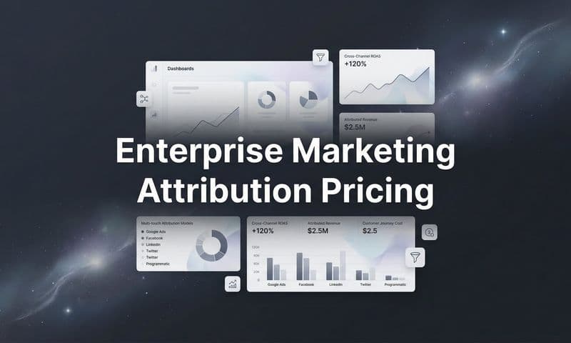 Enterprise Marketing Attribution Pricing: What to Expect and How to Evaluate Costs