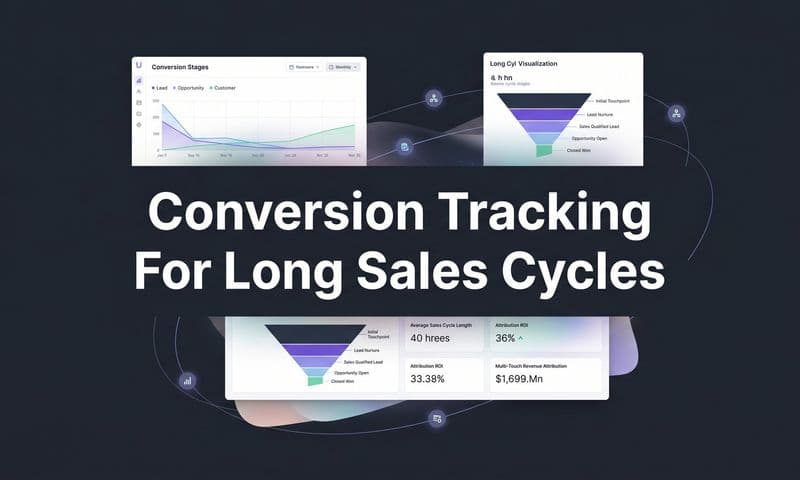 Conversion Tracking for Long Sales Cycles: How B2B SaaS Teams Measure What Actually Matters