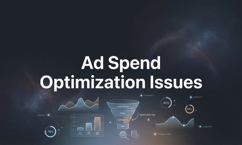 Ad Spend Optimization Issues: Why Your Budget Isn't Delivering Results (And How to Fix It)