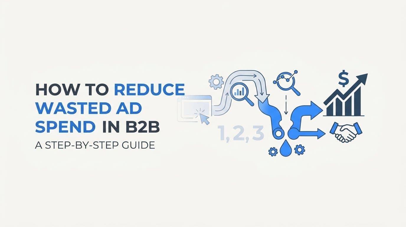 How to Reduce Wasted Ad Spend in B2B: A Step-by-Step Guide