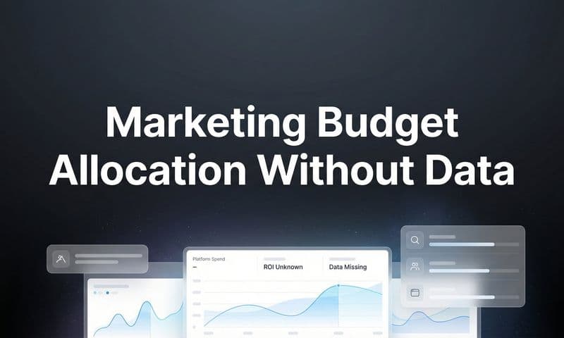 How to Allocate Your Marketing Budget Without Data: A Practical 6-Step Framework