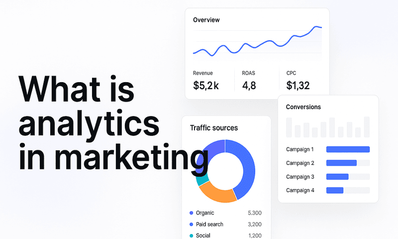 What Is Analytics In Marketing Explained: How To Connect Every Touchpoint To Revenue