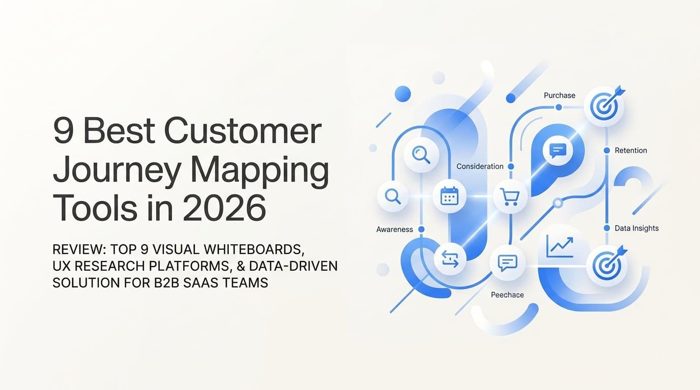 9 Best Customer Journey Mapping Tools in 2026