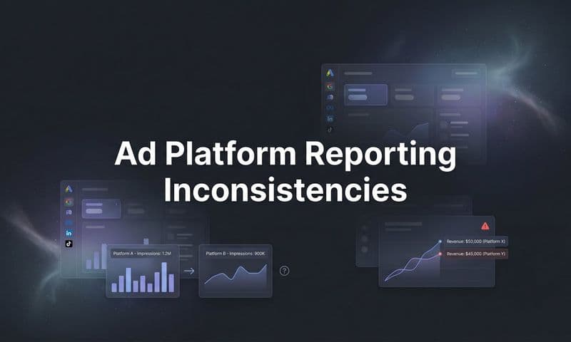 Ad Platform Reporting Inconsistencies: Why Your Numbers Don't Match and How to Fix It