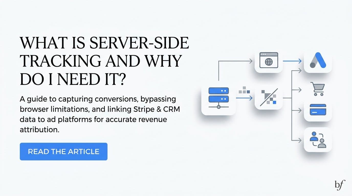What is server side tracking and why do I need it?