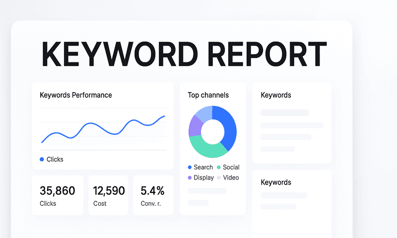7 Best Keyword Report Strategies To Connect Search Data To Revenue