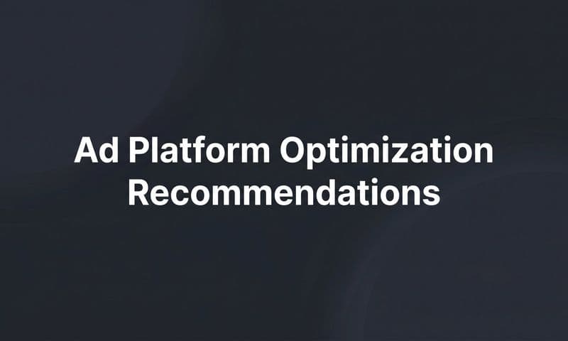 9 Best Tools for Ad Platform Optimization Recommendations in 2026