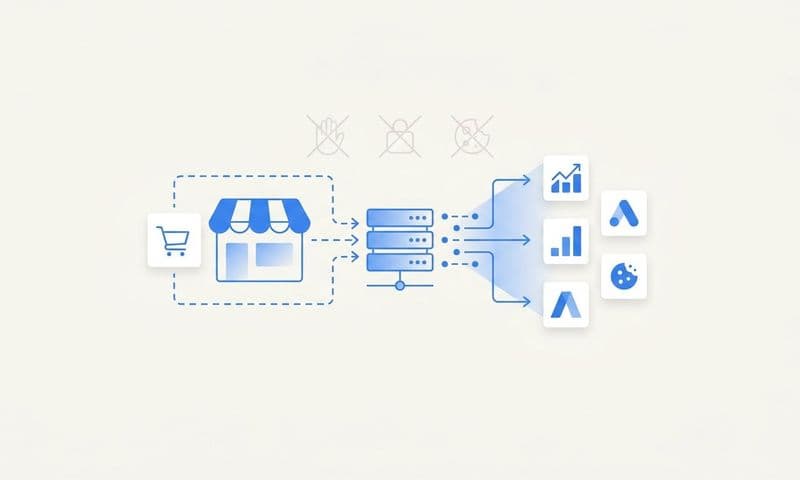 How do I set up server side tracking for shopify?