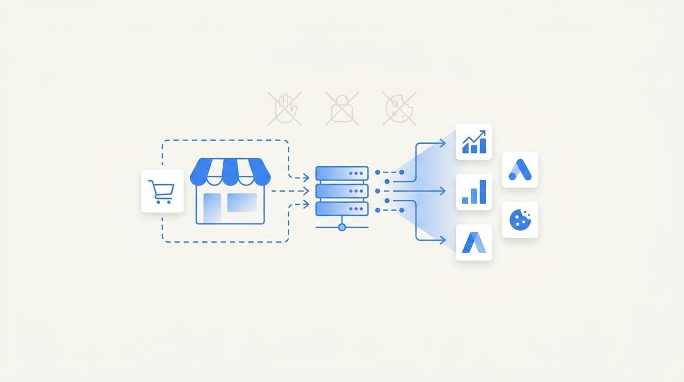 How do I set up server side tracking for shopify?