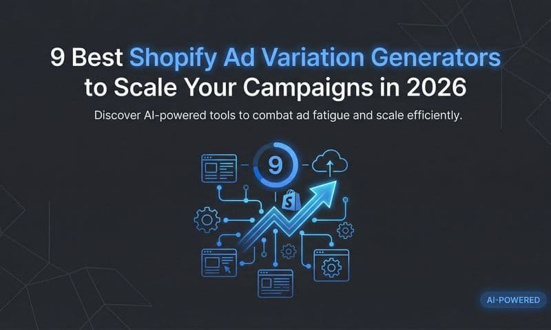 9 Best Shopify Ad Variation Generators to Scale Your Campaigns in 2026