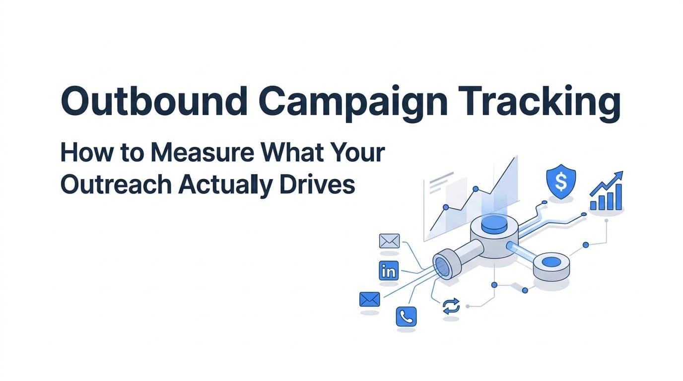 Outbound Campaign Tracking: How to Measure What Your Outreach Actually Drives