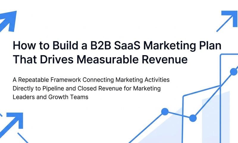 How to Build a B2B SaaS Marketing Plan That Drives Measurable Revenue
