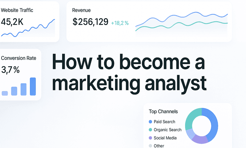 How To Become A Marketing Analyst: From Zero Experience To Six-Figure Career