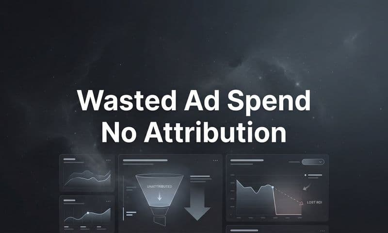 Wasted Ad Spend No Attribution: Why Your Marketing Budget Is Disappearing Into a Black Hole