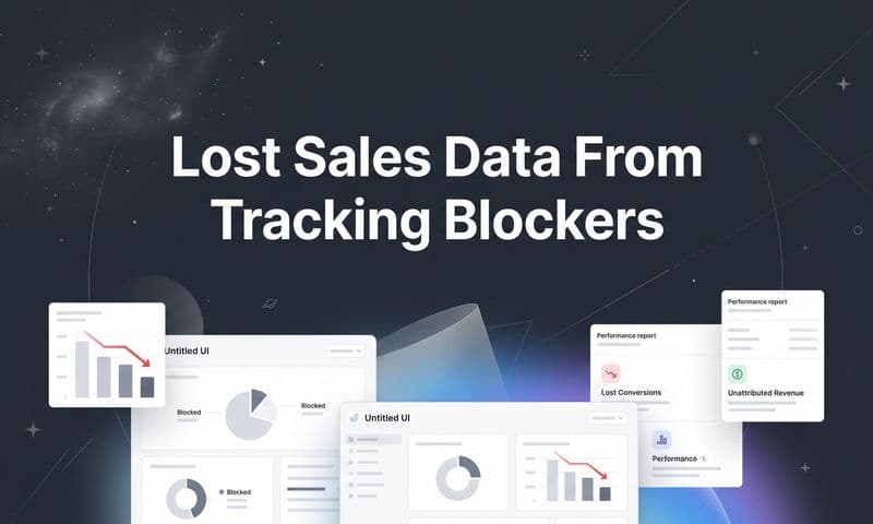 Lost Sales Data from Tracking Blockers: What Marketers Are Missing and How to Fix It