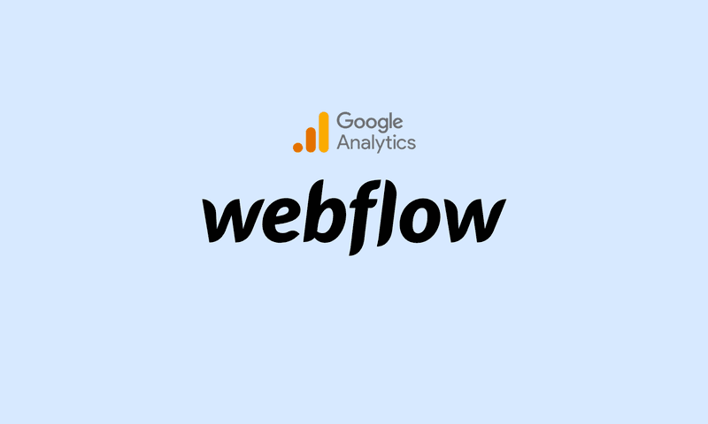 How to Integrate Webflow with Google Analytics