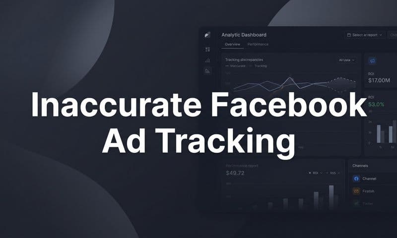 Inaccurate Facebook Ad Tracking: Why It Happens and How to Fix It