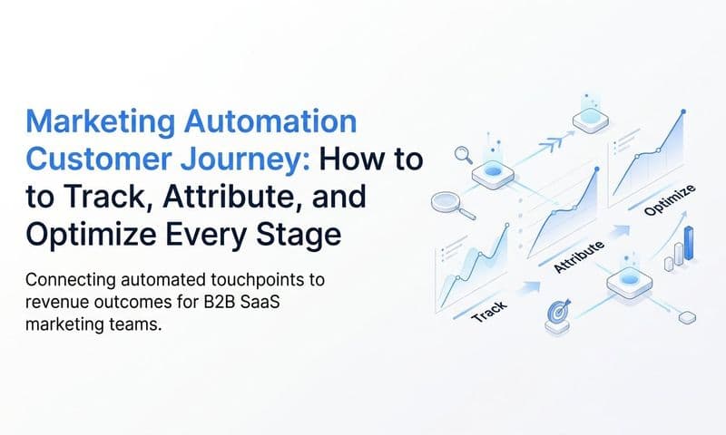 Marketing Automation Customer Journey: How to Track, Attribute, and Optimize Every Stage