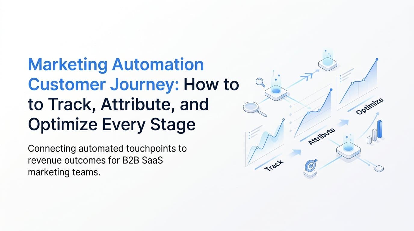 Marketing Automation Customer Journey: How to Track, Attribute, and Optimize Every Stage