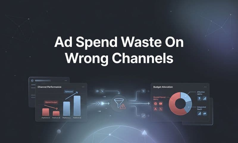Ad Spend Waste on Wrong Channels: How to Identify and Fix Attribution Blind Spots