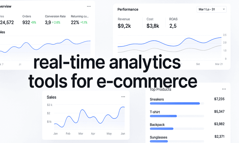 8 Real-Time Analytics Tools For E-Commerce That Drive Revenue In 2026