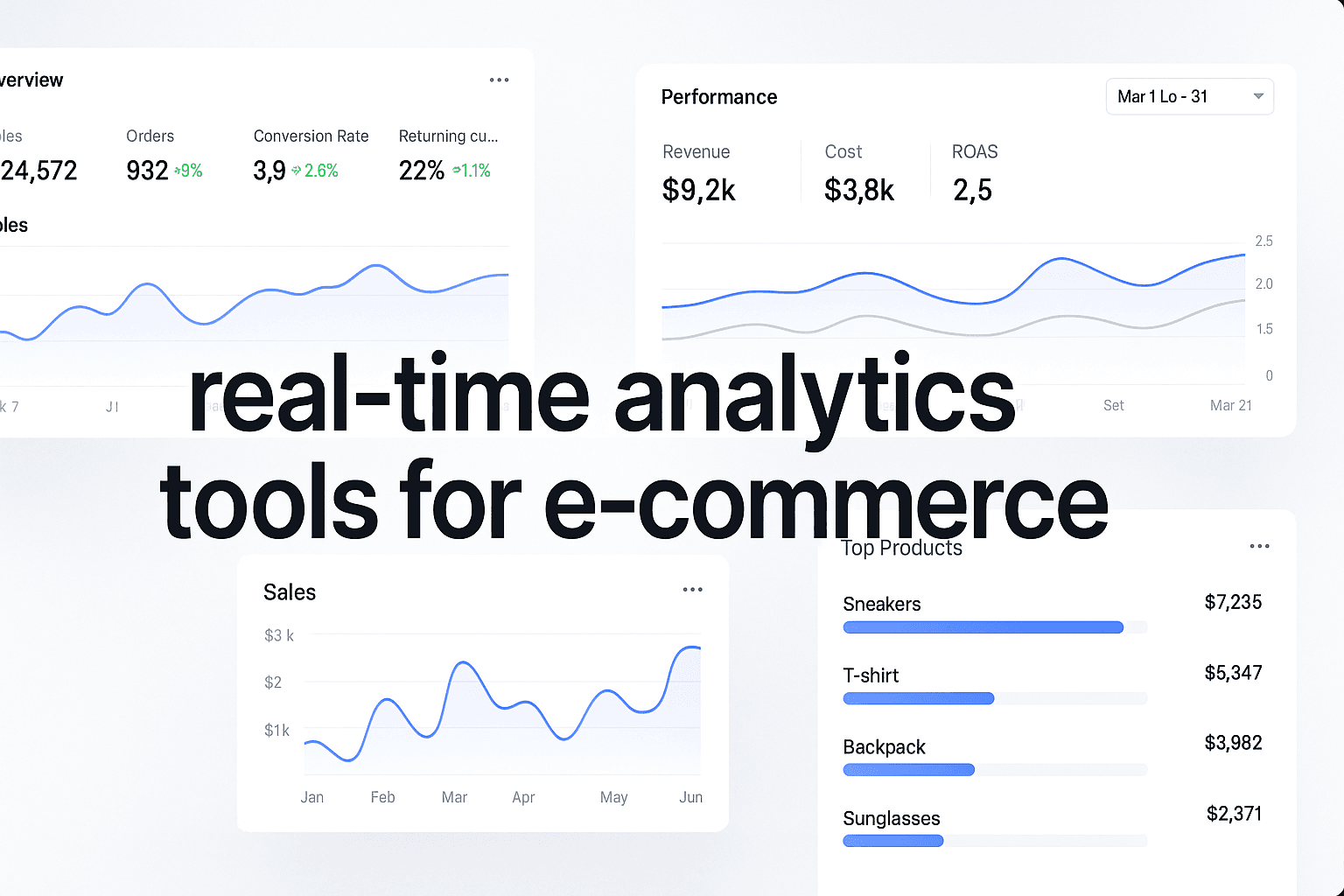 8 Real-Time Analytics Tools For E-Commerce That Drive Revenue In 2026