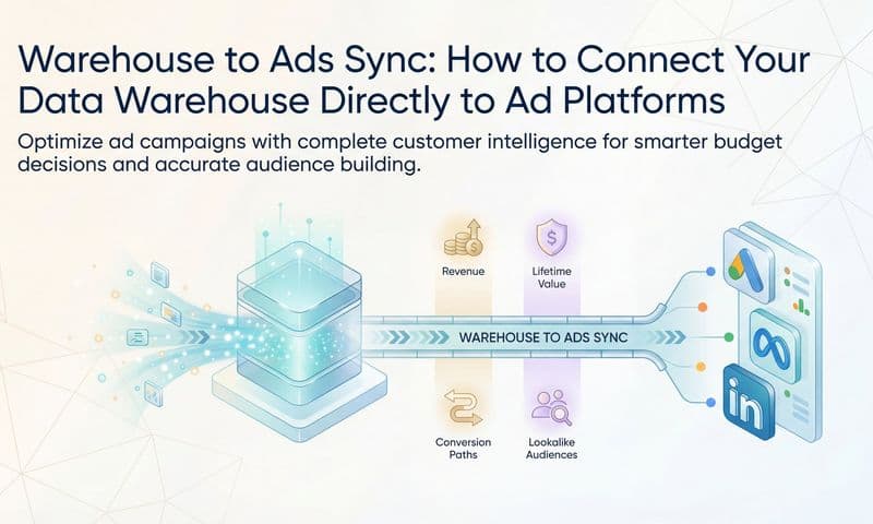 Warehouse to Ads Sync: How to Connect Your Data Warehouse Directly to Ad Platforms