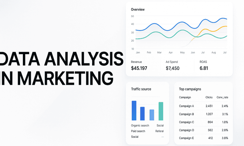 Data Analysis In Marketing Explained: How To Turn Disconnected Metrics Into Revenue-Driving Insights