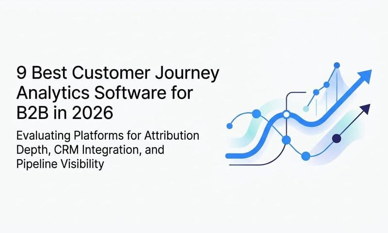 9 Best Customer Journey Analytics Software for B2B in 2026