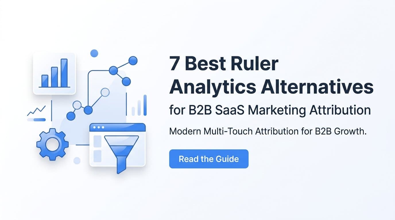 7 Best Ruler Analytics Alternatives for B2B SaaS Marketing Attribution