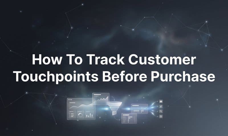 How to Track Customer Touchpoints Before Purchase: A Complete Step-by-Step Guide