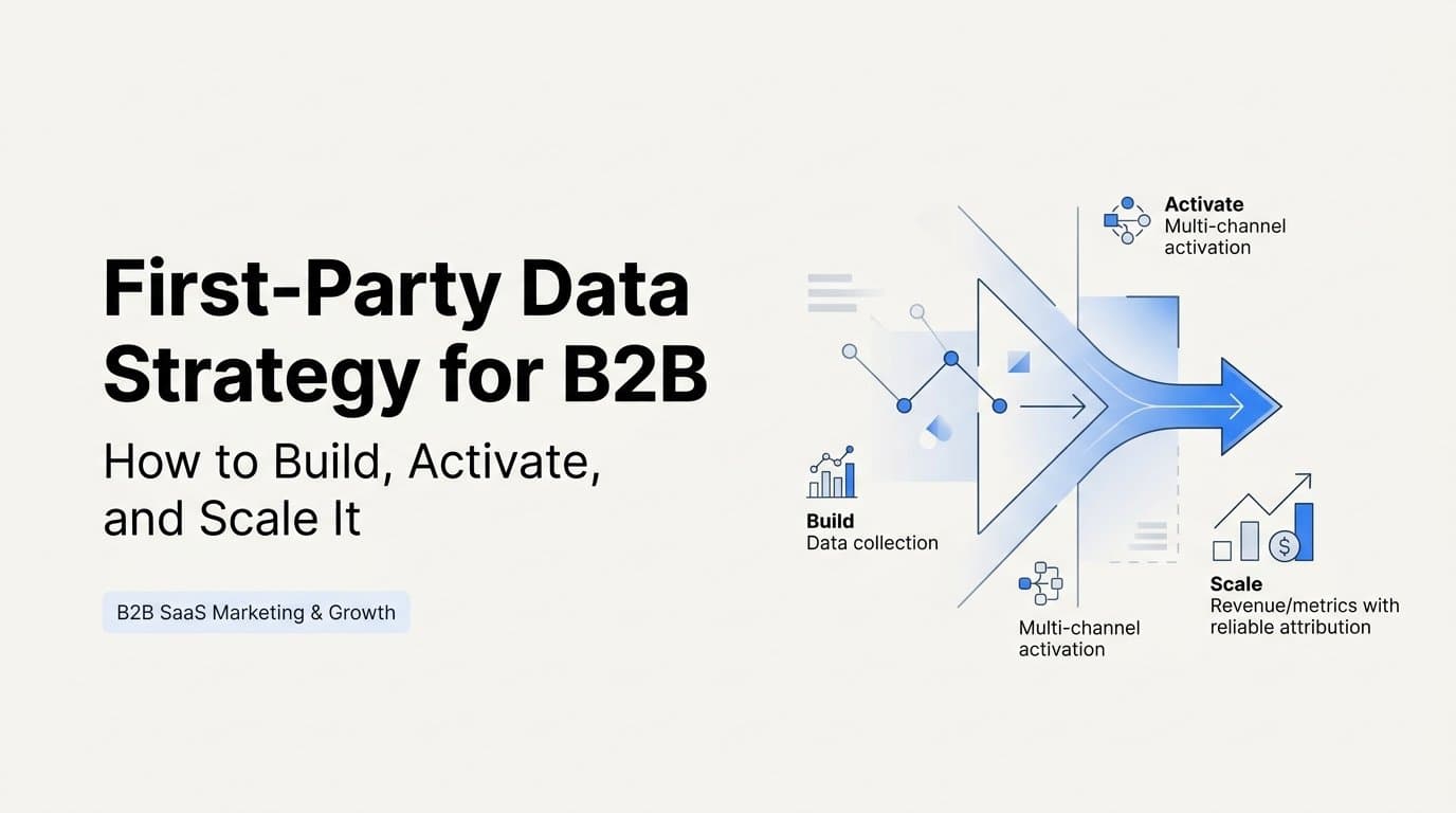 First-Party Data Strategy for B2B: How to Build, Activate, and Scale It