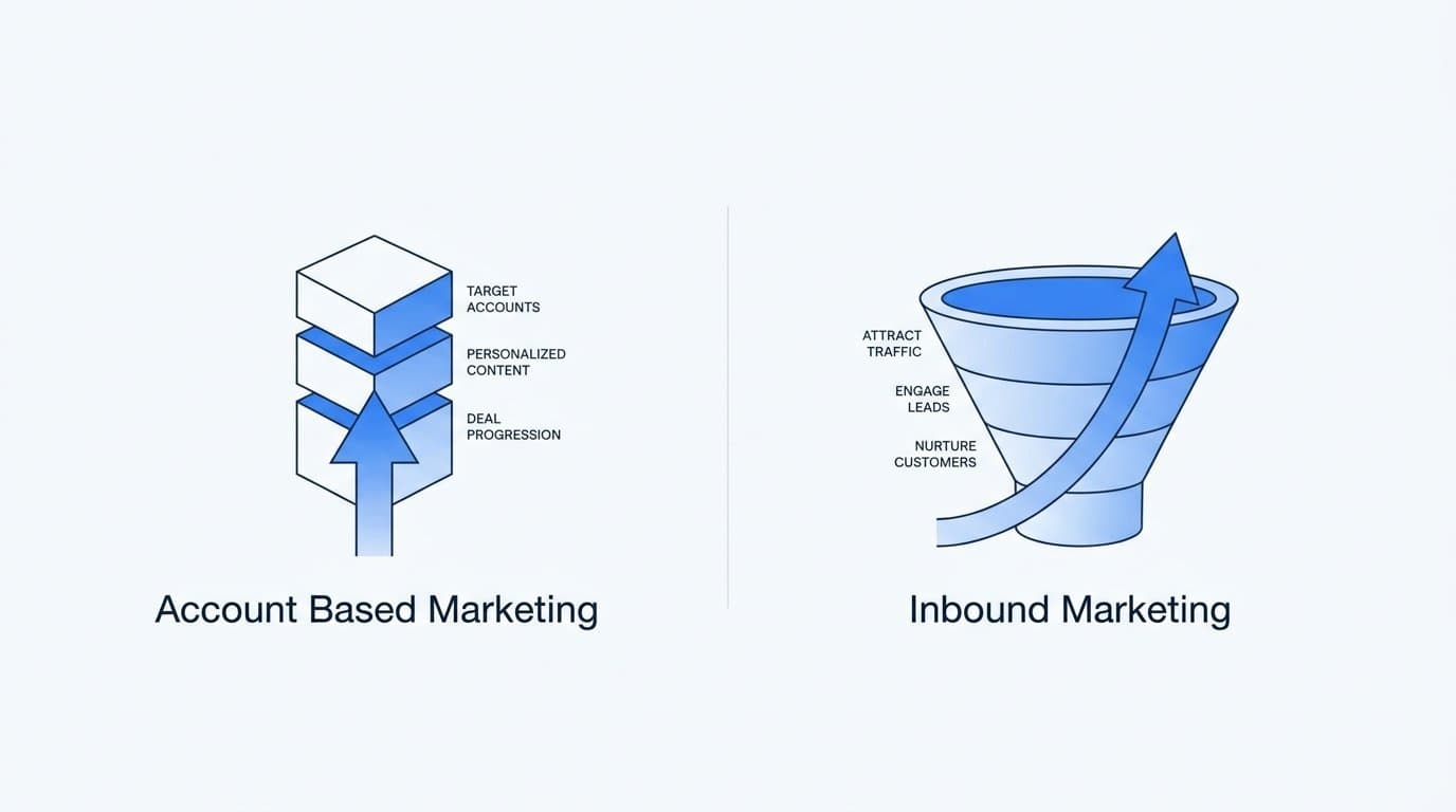 Account Based Marketing vs Inbound Marketing: Which Strategy Fits Your B2B SaaS Growth Goals?