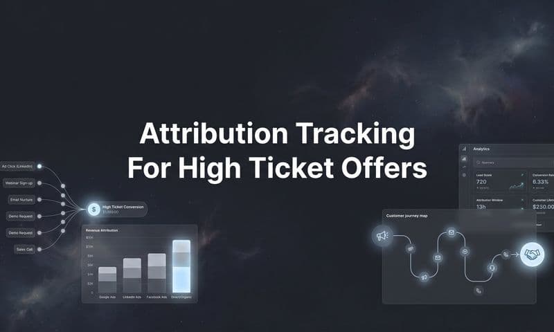 Attribution Tracking for High Ticket Offers: How to Connect Every Touchpoint to Revenue