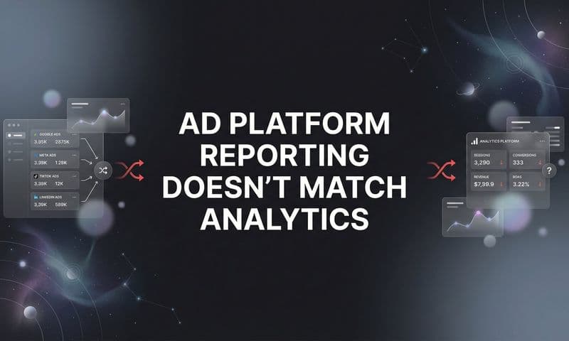 Why Your Ad Platform Reporting Doesn't Match Analytics (And How to Fix It)