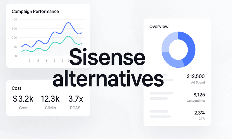 Discover 10 Top Sisense Alternatives To Enhance Your Data Analytics