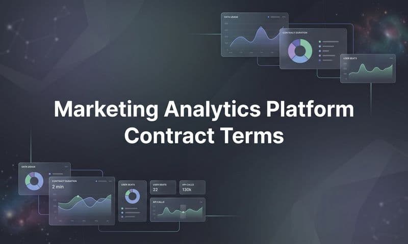 Marketing Analytics Platform Contract Terms: What Every Marketer Needs to Know Before Signing
