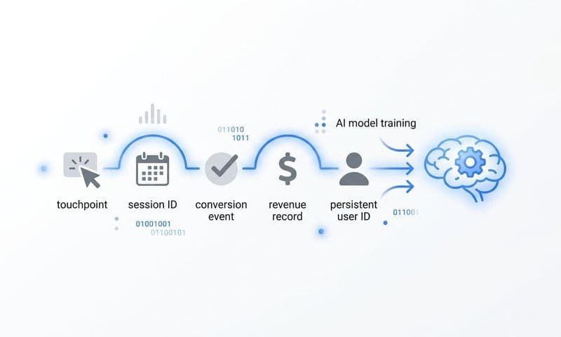 What attribution data should I store in my warehouse to train ai models?